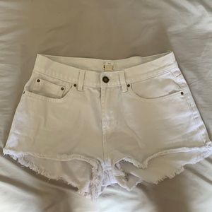 BillaBong White Shorts